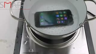 تست مقاومت گوشی iPhone 7 در آب جوش