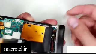 آموزش تعویض تاچ و ال سی دی Xperia Sدرmacrotel.ir
