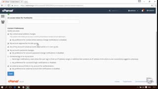 آموزش cPanel - قسمت 75 Contact Information