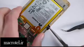 آموزش تعویض تاچ و ال سی دی Honor 5Xدرmacrotel.ir