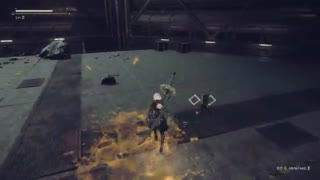 گیم پلی خودم از بازی انیمه ای NieR Automata  فارسی