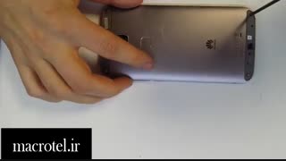 آموزش تعویض باتری Huawei G8 درmacrotel.ir