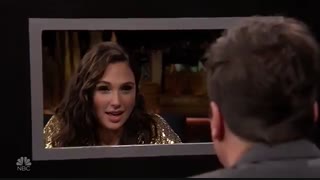 حضور Gal Gadot در برنامه The Tonight Show Starring Jimmy Fallon