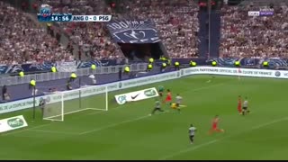 خلاصه بازی پاری سن ژرمن 1-0 آنژه