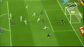 خلاصه بازی بارسلونا 3-1 آلاوز