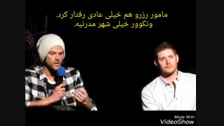 بخشی از پنل جی 2 (اتفاق بامزه سر ست فیلم برداری) - با زیرنویس فارسی چسبیده