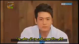 مسابقه آشپزی بازیگران سریال نابغه تبلیغات (پارت چهارم با زیرنویس فارسی)* گوجه فرنگی و برنج قالبی و ... لبخند...*