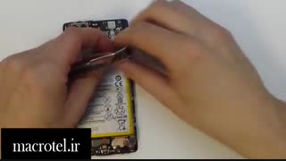 آموزش تعویض تاچ وال سی دی Huawei P9درmacrotel.ir