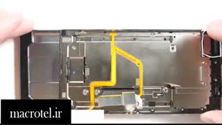 آموزش تعویض تاچ وال سی دی Priv در macrotelir