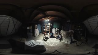 ویدیوی 360 درجه ترسناک پارانورمال