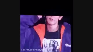 چانیول داداشی درکنسرت پ چرا منه شاخ نبودم>>))