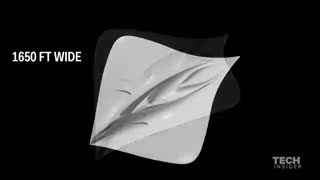 شهر غول پیکر شناور روی اقیانوس که شبیه سفره ماهیه