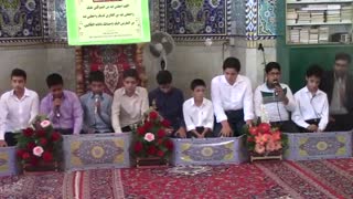 1396/3/15 گروه تواشیح نوجوانان شهرستان مهریز