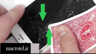 آموزش تعویض محافظ صفحه نمایش iphone 6درmacrotel.ir