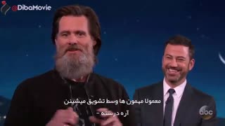 مصاحبه جالب جیمی کیمل با جیم کری درباره معروف شدن ریشش