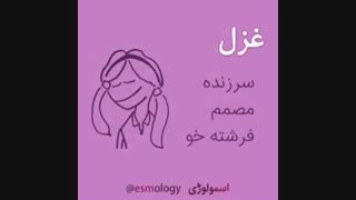 چالش ابجیم غزل دوباره چی داشت گزارش شد نمیدونم:(