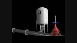 استفاده از منبع تحت فشار جهت کاهش ضربه قوچ