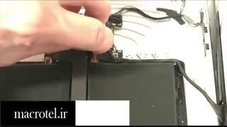 آموزش تعویض باتری ipad 1 درmacrotel.ir