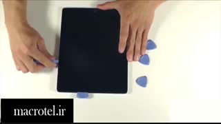 آموزش تعویض باتری iPad 2 درmacrotel.ir