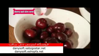 هسته گیر آلبالو و گیلاس خانگی