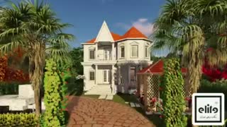 انیمیشن ویلاهای تیپ 5 دهکده ساحلی الیت در شمال - زیباکنار