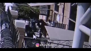 اولین فیلم منتشرشده از حضور تروریست‌های داعش در بیرون از مجلس