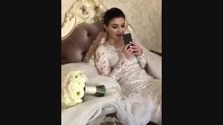 عروس خجالتی شب عروسیش