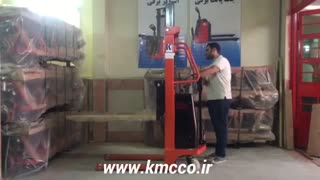 استکر شارژی (لیفتراک شارژی-نیمه برقی) KMC