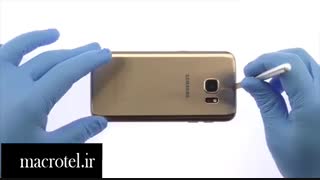 آموزش تعویض درب پشت Galaxy S7درmacrotel.ir
