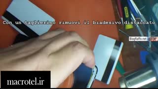 آموزش تعویض باتری S6 Edge plus درmacrotel.ir