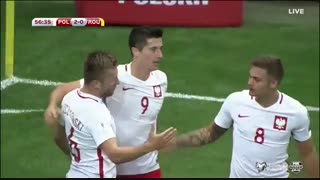 خلاصه بازی لهستان 3-1 رومانی
