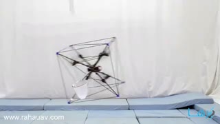 مولتی روتوری با 8 موتور زاویه دار با قابلیت محاسبه مسیر