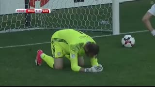 خلاصه بازی مولداوی 2-2 گرجستان