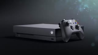 نمایشی تبلیغاتی از کنسول Xbox One X