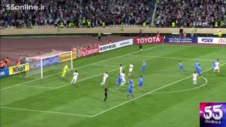 صعود ایران به جام جهانی 2018 با این 2 گل بدون صدای گزارشگر