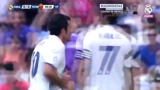 خلاصه بازی ستارگان رئال مادرید 4-0 ستارگان رم