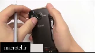 آموزش تعویض درب پشت Desire HDدرmacrotel.ir