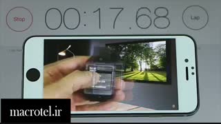 تست میزان بازدهی باتری iPhone 6درmacrotel.ir