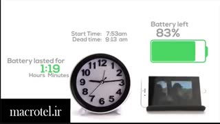 تست باتری iPhone 6Plusدرmacrotel.ir