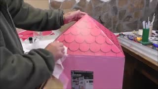 فایل باز-آموزش ساخت خانه باربی برای دختران-خانه عروسکی