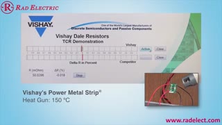ضریب قدرت دمای فلز ، مقاومت ، رزیستور Vishay ویشای