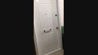 درب ضد سرقت لوکس سفید هایگلس تولید گروه صنعتی آتاک درب