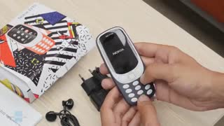 جعبه گشایی و نگاه اولیه به نوکیا 3310 جدید