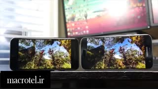 مقایسه باتری iPhone 7 و galaxy S7 درmacrotel.ir