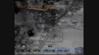 تصاویری از لحظه اصابت موشک های  نقطه زن  سپاه پاسداران به اهداف از پیش تعیین شده