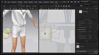 آموزش طراحی جیب مارلوس دیزاینر marvelous designer Pockets Internal Lines Layer Clone