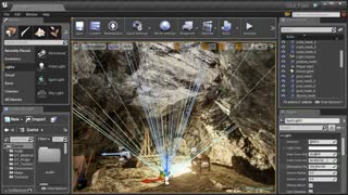 صفر تا صد آموزش نورپردازی پیشرفته آنریل انجین  Unreal Engine UE4 Light baking