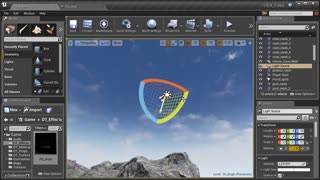 آموزش کار با سیستم گرد و خاک آنریل انجین  Unreal Engine UE4 dust particle system