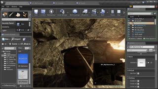 آموزش آنریل انجین : ایجاد تعامل با شخصیت کاربر Unreal Engine Interacting with items