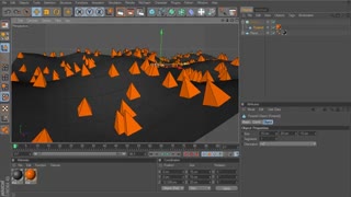 صفر تا صد آموزش  MAXON Cinema 4D : کلون کردن در امتداد سطوح و خطوط